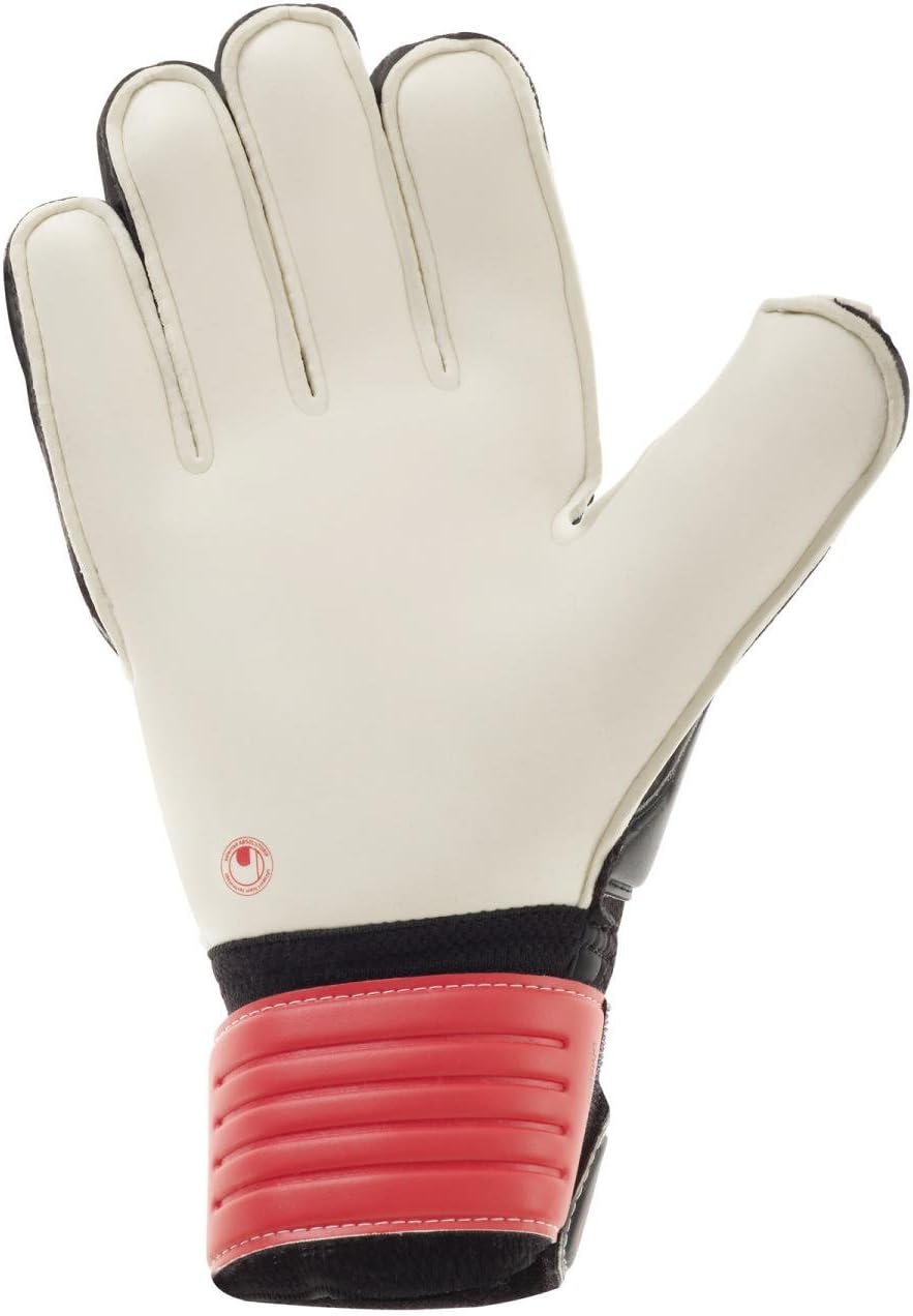Uhlsport Eliminator Absolutgrip Goalkeeper Gloves Black/Red/White - Best Buy Soccer